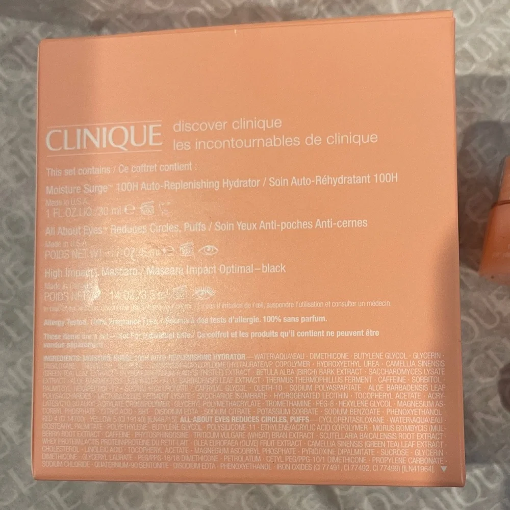 NIB Clinique 3-Pc. Discovery Kit
